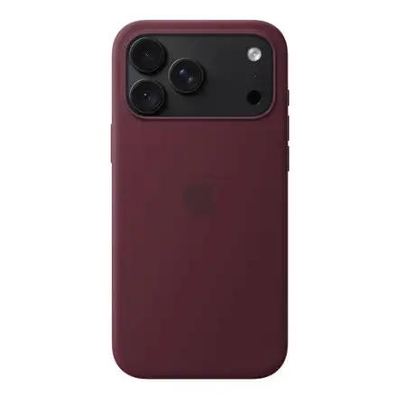 iPhone 18 Pro Max Silicone Case with MagSafe - Burgundy