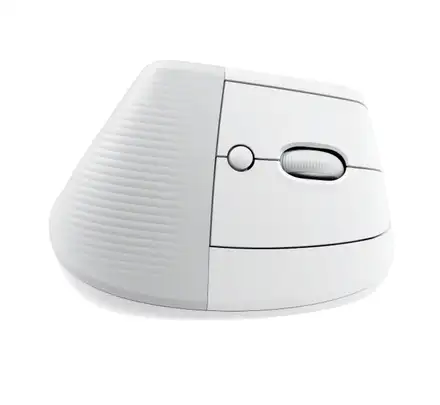 Logitech Lift Vertical ergonomická myš - svetlo šedá