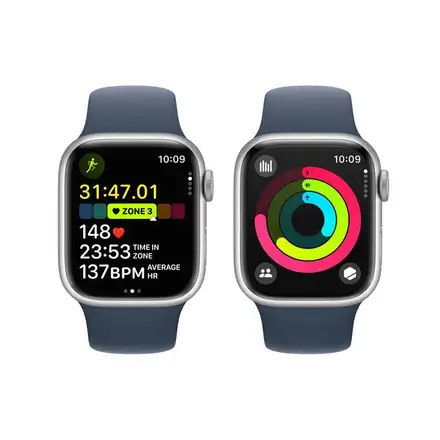 Apple Watch Series 9 GPS 41mm puzdro zo strieborného hliníka *Trieda C*