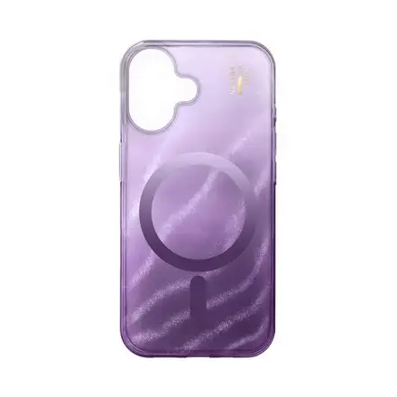 iDeal Fashion Clear Case MagSafe iPhone 16 Amethyst Mist