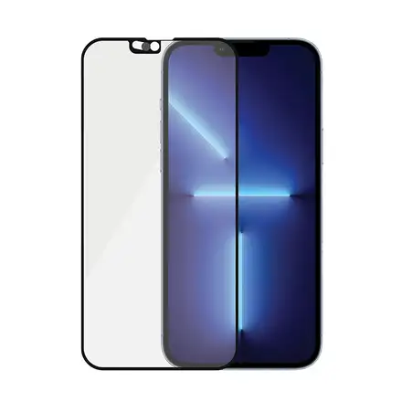 PanzerGlass ochranné sklo Camslider AB pre iPhone 13 Pro Max - Black Frame