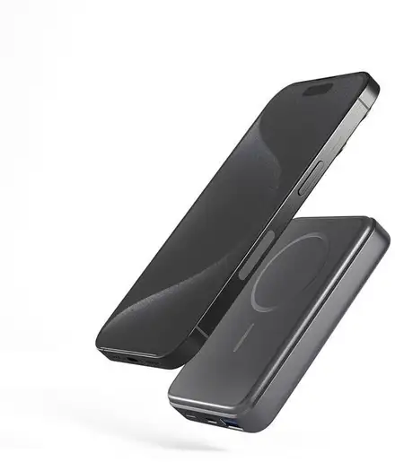 Epico Mag+ Aluminium Power Bank Battery Capacity 10 000mAh - vesmírne šedá