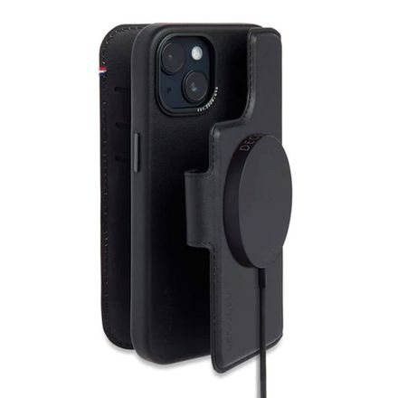 Decoded puzdro Leather Detachable Wallet MagSafe pre iPhone 14 Plus - Black