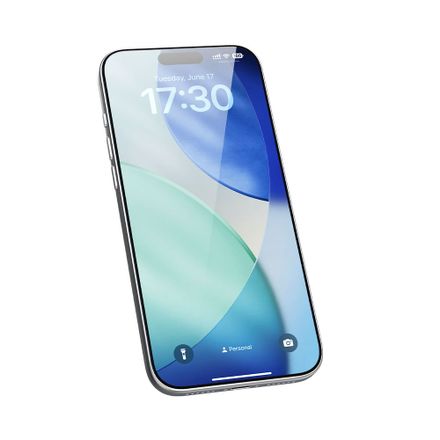 Devia ochranné sklo Van Series Anti-Reflection pre iPhone 17 Pro - Black Frame