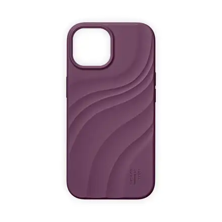 iDeal Fashion Soft Swirl Silicone Case MagSafe iPhone 13/14/15/16e/17e Velvet Plum