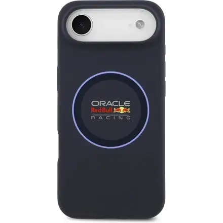 Red Bull Silicone Blue Ring MagSafe Zadný Kryt pre iPhone Air modrý