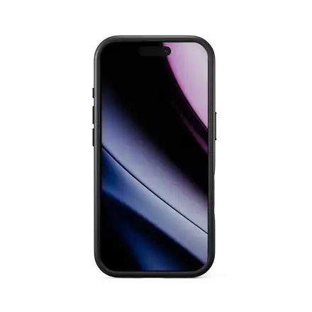 iStores by Epico Hero Pro Mag+ Case iPhone 17 Pro Max  Qi2 & Magsafe kompatibilný - čierna transparentná