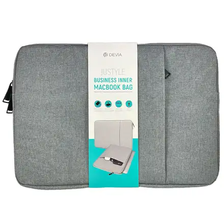 Devia puzdro Justyle pre Macbook Pro/ Air Retina 13" - Light Gray