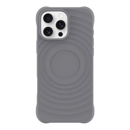 Devia kryt Ripple Magnetic Shockproof TPU Case pre iPhone 16 Pro Max - Gray