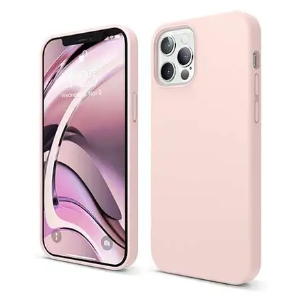 Elago kryt Silicone Case pre iPhone 12/12 Pro - Lovely Pink