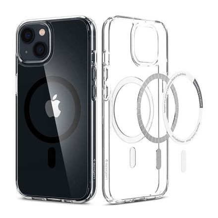 Spigen kryt Ultra Hybrid Magsafe pre iPhone 13 - Matte Black