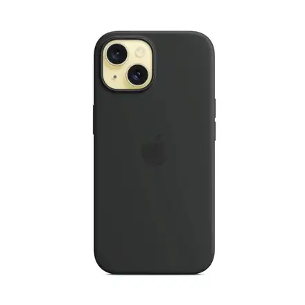 iPhone 15 Silicone Case with MagSafe - Black *Rozbalený*