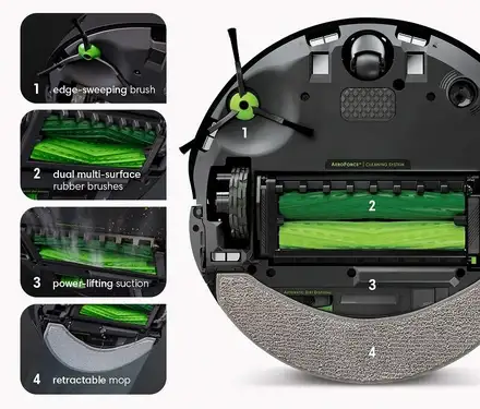 iRobot Roomba Combo j7 (Čierna) *Používaný*