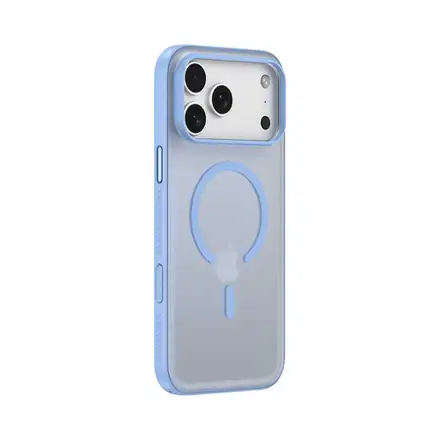 Devia kryt Light Ripple Skin-Friendly Magnetic Case pre iPhone 18 Pro - Blue