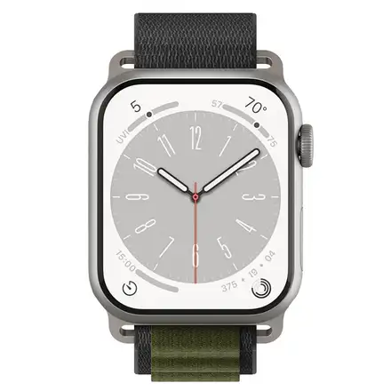 Next One remienok Adventure Loop pre Apple Watch 44/45/49mm - Gray/Green