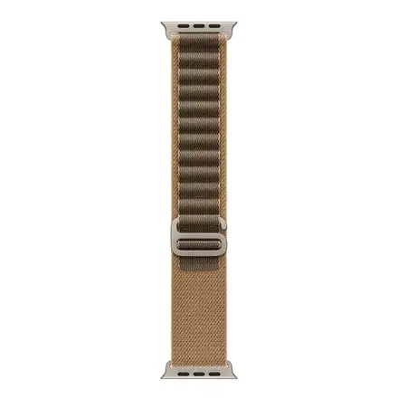 Apple Watch 49mm Desert Alpine Loop - Medium - Natural Titanium Finish
