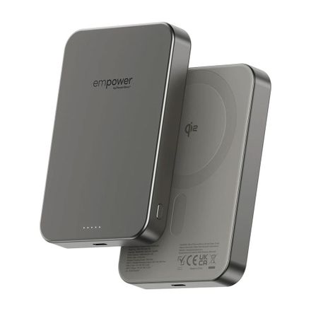 PanzerGlass EMPOWER Wireless Qi2 Powerbank 10.000 mAh - Titanium