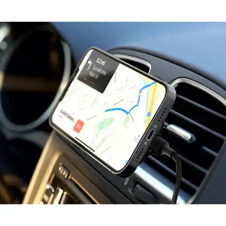 Belkin Boost Charge Magnetic Wireless Car Charger 10W + 20W PD Charger - Black