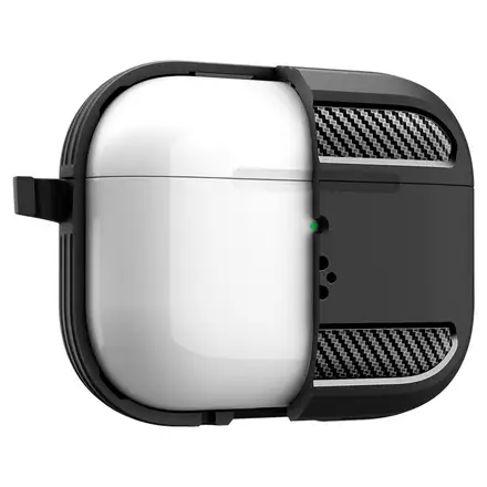 Spigen puzdro Rugged Armor pre Apple Airpods Pro 3 - Black