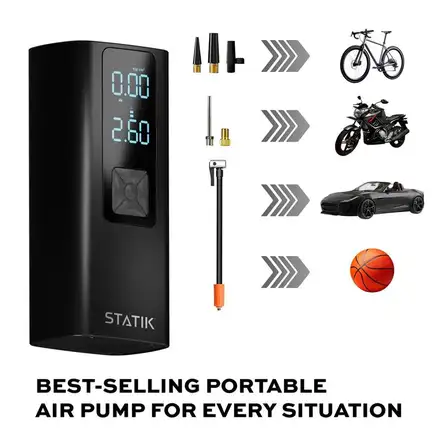 KeySmart Statik TireHero Wireless Air Pump