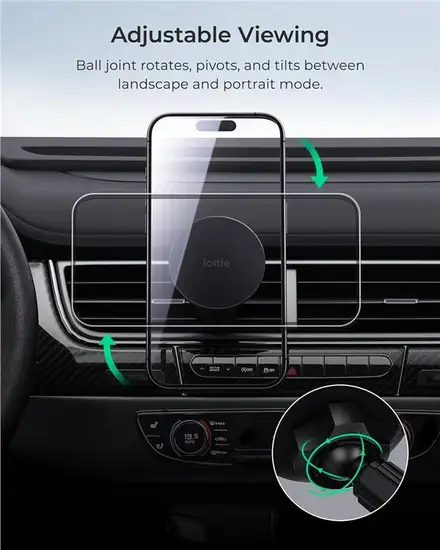 iOttie iTap 3 Magnetic Air Vent Mount - Black