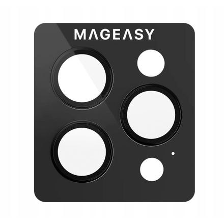 SwitchEasy LenzGuard Sapphire Lens Protector pre iPhone 15 Pro/15 Pro Max - Black