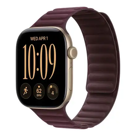 Apple Watch 46mm Burgundy Magnetic Link - M/L