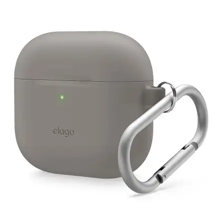 Elago puzdro Silicone Hang Case pre Airpods 4/5 - Medium Gray