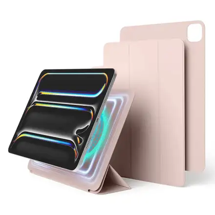 Elago puzdro Magnetic Folio Case pre iPad Pro 11" M4/M5 - Sand Pink
