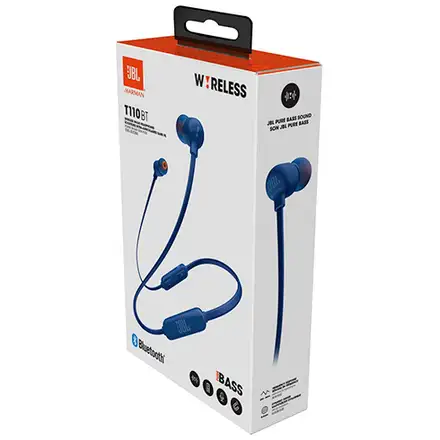 JBL T110BT Blue slúchadlá