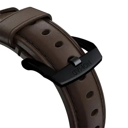 Nomad kožený remienok pre Apple Watch 44-49mm - Traditional Brown/Black Hardware