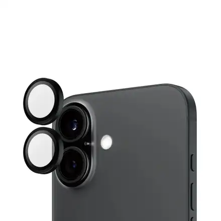 PanzerGlass ochranné sklo Hoops pre iPhone 16/16 Plus - Black