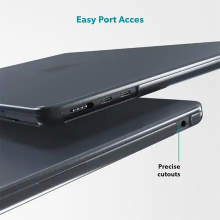 Epico Slim Shell MacBook Neo 13" - matná atramentová modrá
