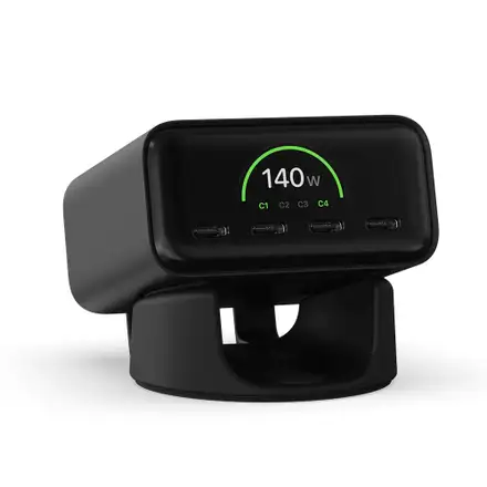 Satechi ChargeView 140W Desktop Charger - Space Black