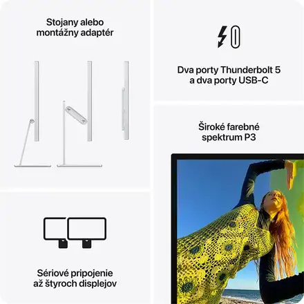 Apple Studio Display - Štandardné sklo - Stojan s nastaviteľným náklonom