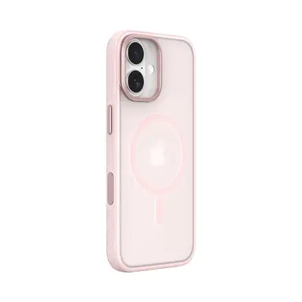 Comma kryt Joy Elegant Series Magnetic Case pre iPhone 17 - Pink Purple