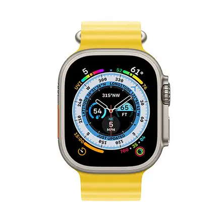 Apple Watch Ultra GPS + Cellular 49mm puzdro z prírodného titánu *Použitý s DPH - Trieda B*