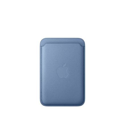 iPhone FineWoven Wallet with MagSafe – Wildflower Blue