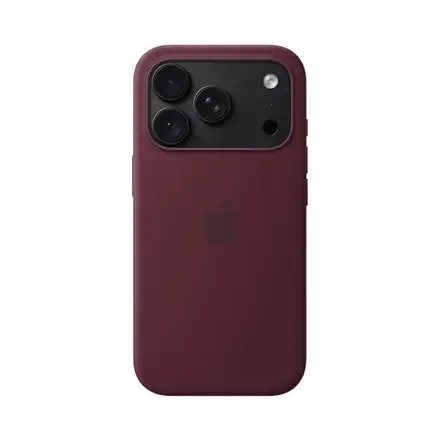 iPhone 18 Pro Silicone Case with MagSafe - Burgundy