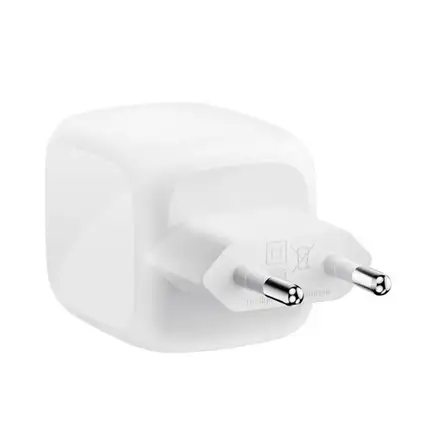 Belkin Boost Charge Pro Dual USB-C GaN Wall Charger 67W + USB-C kábel 2m - White