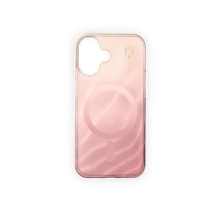 iDeal Fashion Clear Case MagSafe iPhone 16 Rose Blush