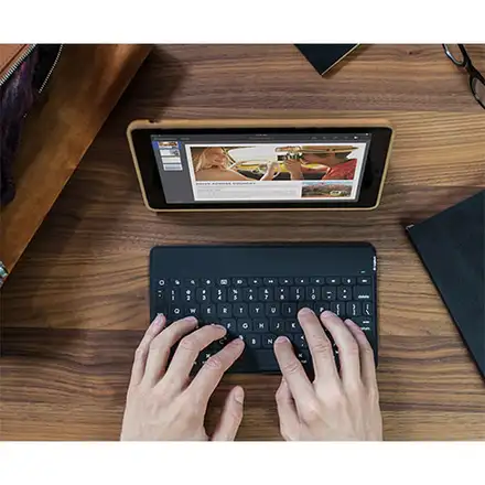 Logitech Keys-To-Go 2 - prenosná Bluetooth klávesnica, US - grafitová