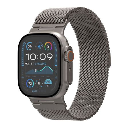 Decoded remienok Stainless Steel Traction Strap pre Apple Watch Ultra - Silver