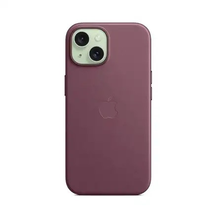 iPhone 15 FineWoven Case with MagSafe - Mulberry *Rozbalený*