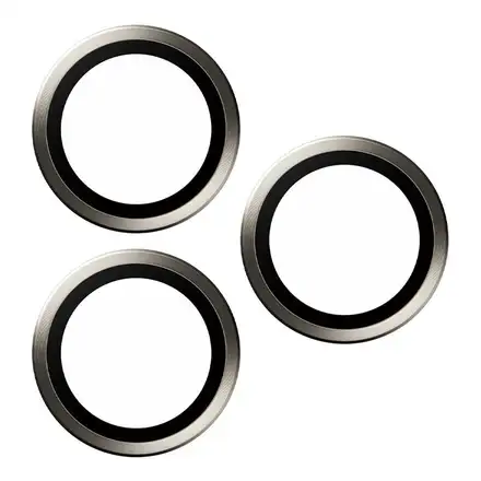 PanzerGlass ochranné sklo Hoops pre iPhone 15 Pro/15 Pro Max - Natural Titanium