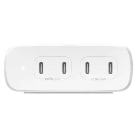 Belkin Boost Charge Pro 200W 4-Port USB-C GaN Charger - White