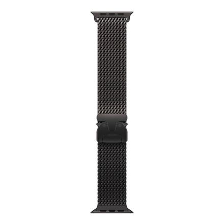 Apple Watch 49mm Black Titanium Milanese Loop - Small