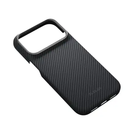 Pitaka kryt Edge Case pre iPhone 18 Pro - Black/Grey