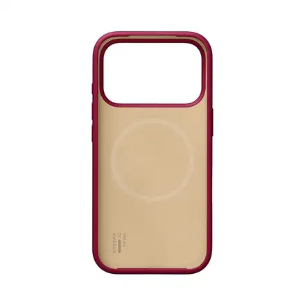 iDeal Silicone Case MagSafe iPhone 17 Pro Cranberry