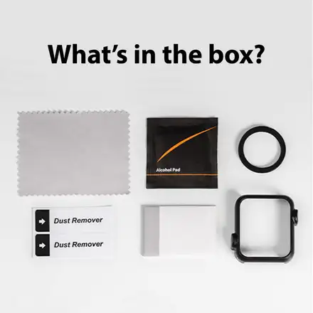 SwitchEasy ochranné sklo Shield 3D Full Screen Protector pre Apple Watch 41mm